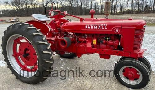 Farmall H karta techniczna i opinia