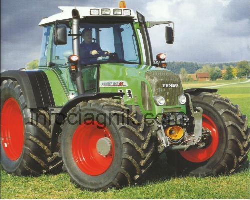 Fendt 800 Vario TMS karta techniczna i opinia