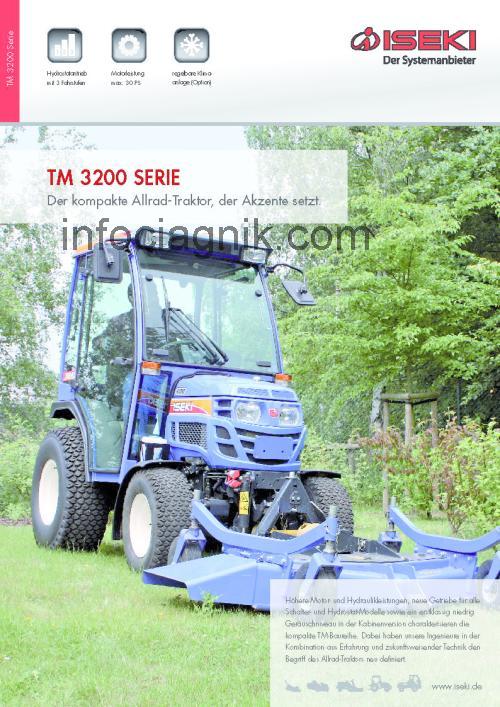 Iseki TM3200 opinia i karta techniczna 