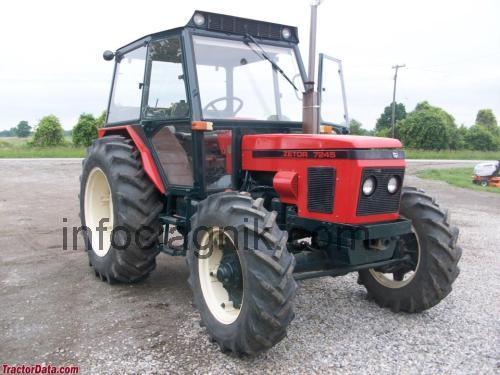 Zetor 7545 karta techniczna i opinia